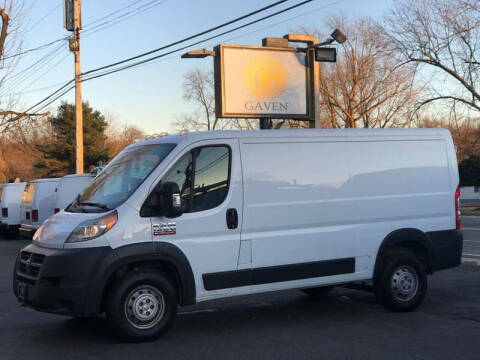 2017 RAM ProMaster Cargo for sale at Gaven Commercial Truck Center in Kenvil NJ