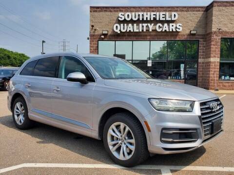 2017 Audi Q7 for sale at SOUTHFIELD QUALITY CARS in Detroit MI