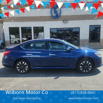 2019 Nissan Sentra for sale at Wilborn Motor Co in Fort Worth TX