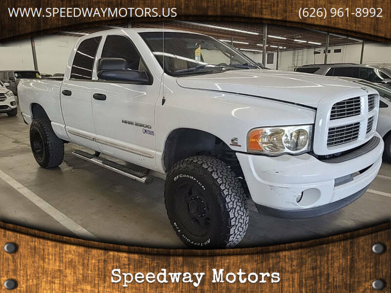 2004 Dodge Ram 2500 for sale at Speedway Motors in Glendora CA
