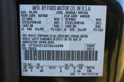 2000 Ford F-250 Super Duty