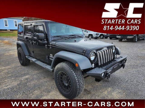 2015 Jeep Wrangler Unlimited for sale at Starter Cars in Altoona PA