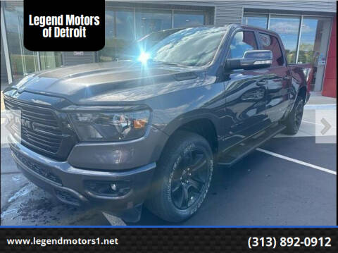 2020 RAM 1500 for sale at Legend Motors of Detroit in Detroit MI