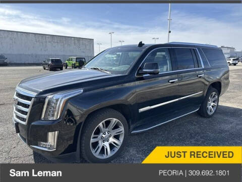 2019 Cadillac Escalade ESV for sale at Sam Leman Chrysler Jeep Dodge of Peoria in Peoria IL