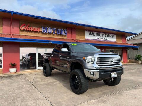 2015 Toyota Tundra for sale at Ohana Motors - Lifted Vehicles in Lihue HI