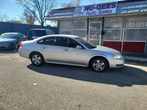 2009 Chevrolet Impala for sale at Nu-Gees Auto Sales LLC in Peoria IL
