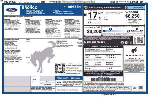 2024 Ford Bronco Wildtrak