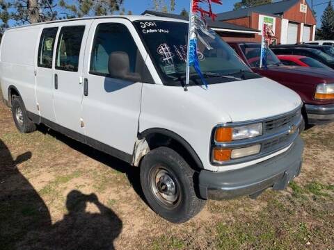 2001 Chevrolet Express Cargo for sale at Four Boys Motorsports in Wadena MN