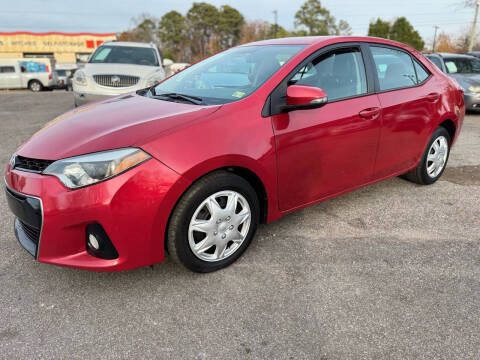 2015 Toyota Corolla for sale at Atlantic Auto Sales in Garner NC