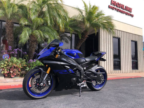 2019 Yamaha YZF-R6 for sale at HIGH-LINE MOTOR SPORTS in Brea CA