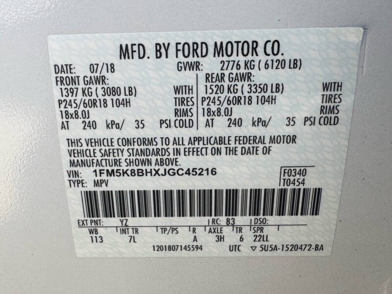 2018 Ford Explorer