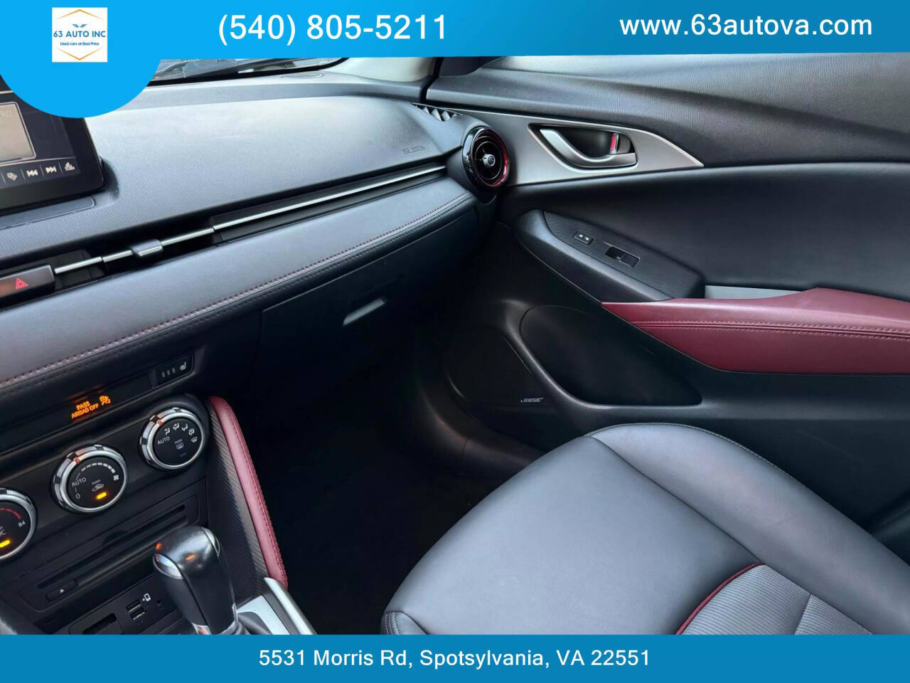 2018 Mazda CX-3 for sale at 63 Auto Inc in Spotsylvania, VA