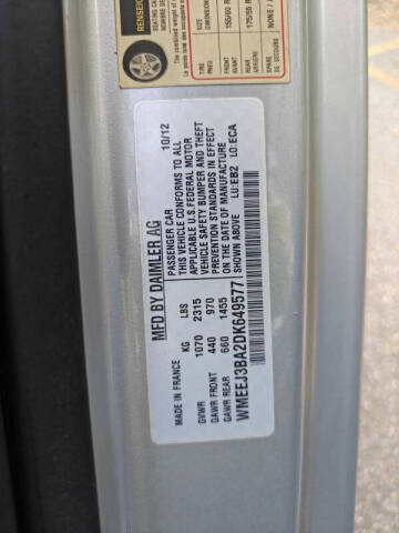 2013 Smart fortwo passion