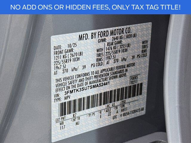 2025 Ford Mustang Mach-E Premium