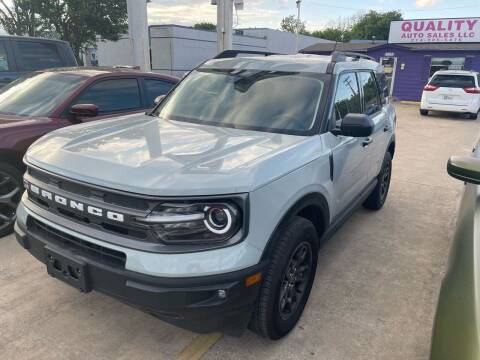 2022 Ford Bronco Sport for sale at Quality Auto Sales LLC in Garland TX