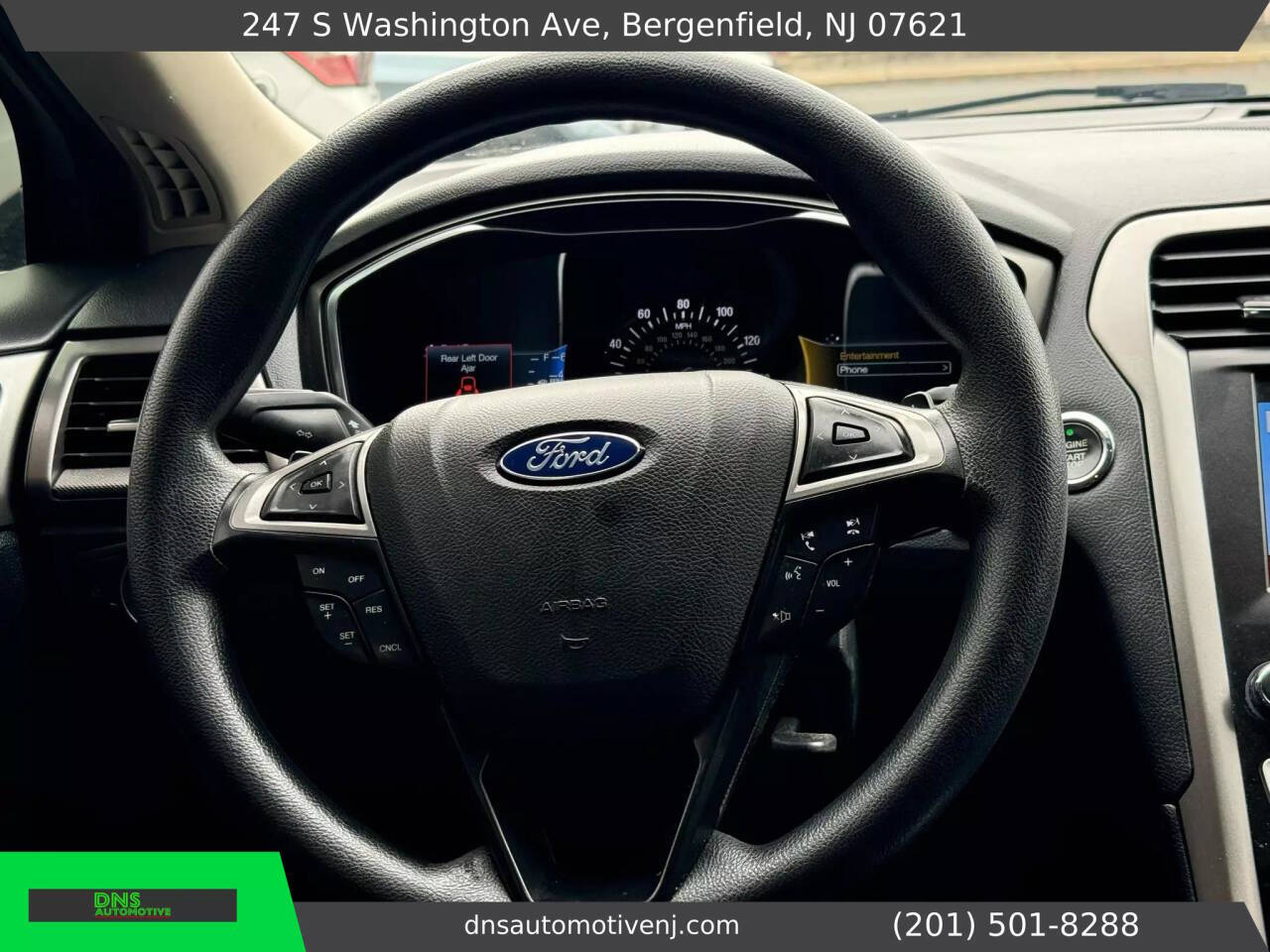 2017 Ford Fusion for sale at DNS Automotive Inc. in Bergenfield, NJ