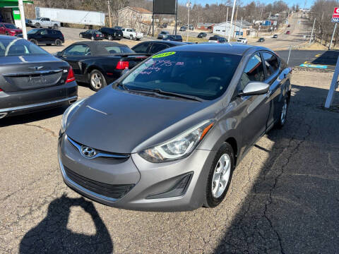 2014 Hyundai Elantra for sale at G & G Auto Sales in Steubenville OH