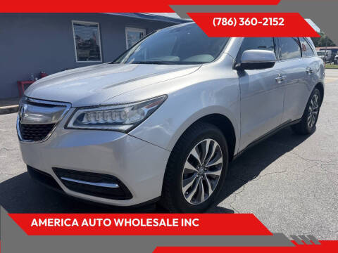 2015 Acura MDX w/Tech