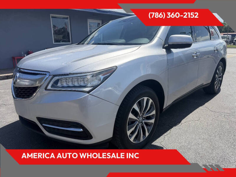 2015 Acura MDX w/Tech