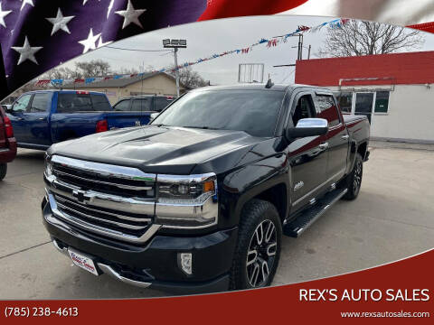2017 Chevrolet Silverado 1500 for sale at Rex's Auto Sales in Junction City KS