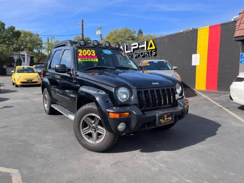 2003 Jeep Liberty for sale at Alpha AutoSports in Roseville CA