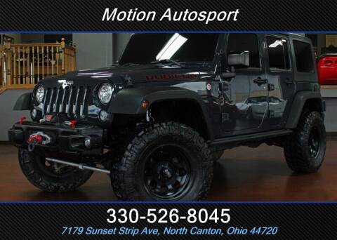 2017 Jeep Wrangler Unlimited for sale at Motion Auto Sport in North Canton OH