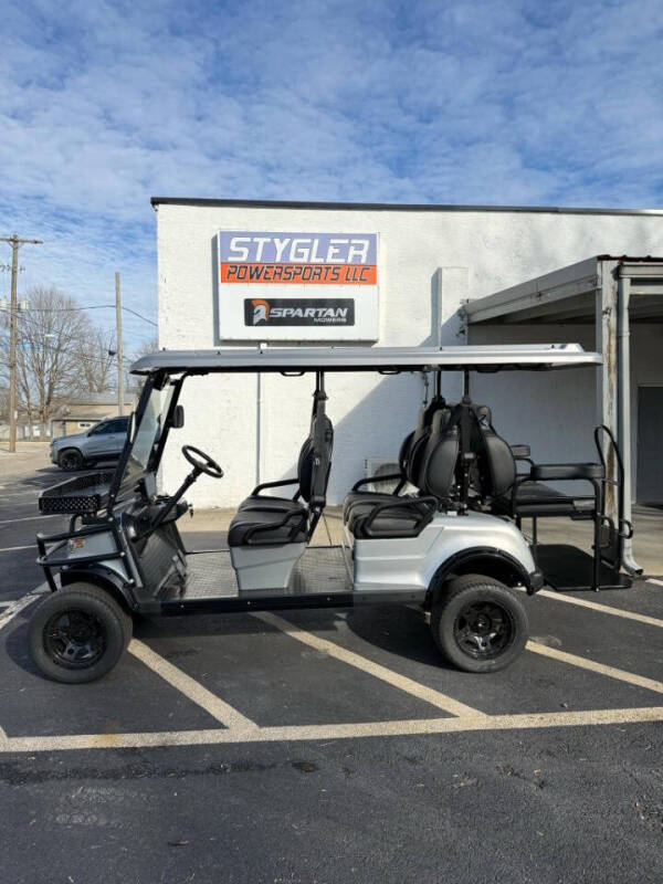 2025 Epic E60L lifted golf cart for sale at Stygler Powersports LLC in Johnstown OH