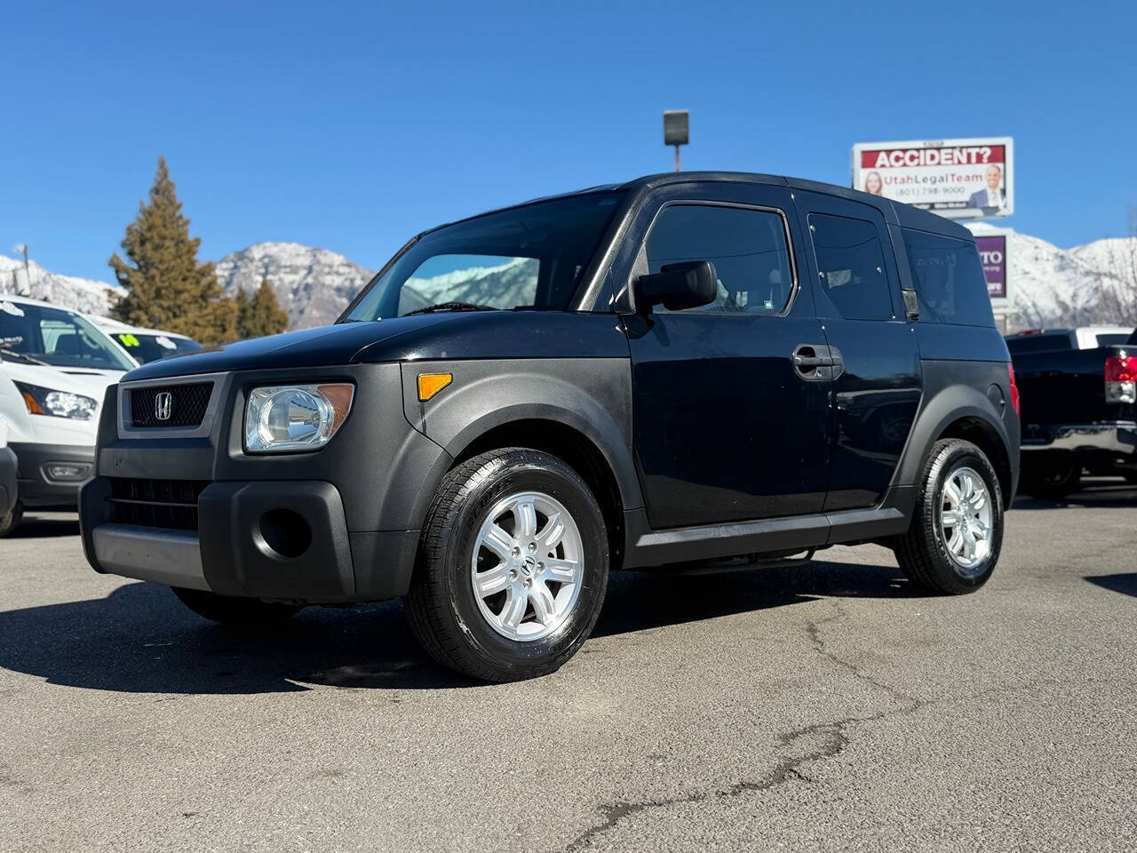 Black 2006 Honda Element EX EX 4dr SUV 4A 1