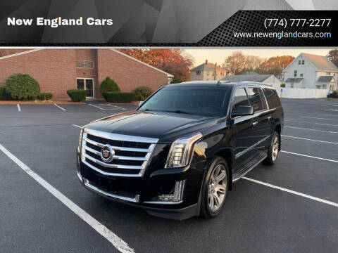 2015 Cadillac Escalade ESV for sale at New England Cars in Attleboro MA