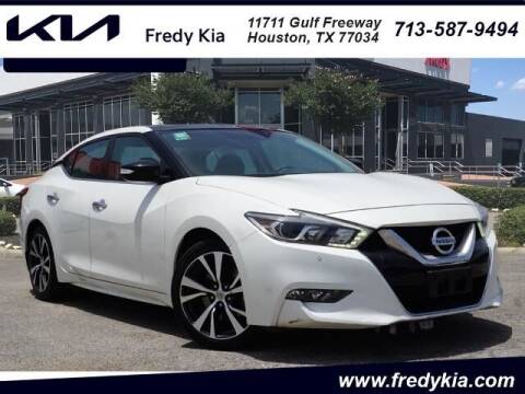 2016 Nissan Maxima for sale at FREDY KIA USED CARS in Houston TX