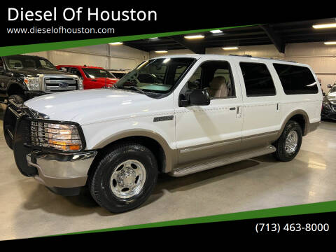 2002 Ford Excursion for sale at Diesel Of Houston in Houston TX