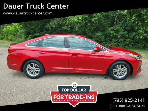 2017 Hyundai Sonata for sale at Dauer Truck Center in Salina KS