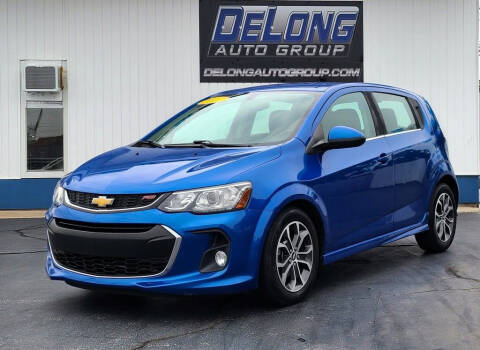 2017 Chevrolet Sonic for sale at DeLong Auto Group in Tipton IN