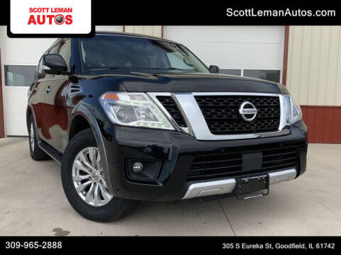 2017 Nissan Armada for sale at SCOTT LEMAN AUTOS in Goodfield IL