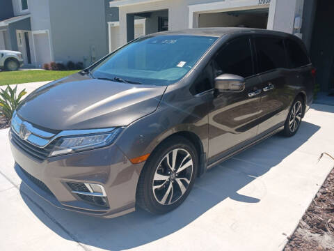 2018 Honda Odyssey for sale at ROYAL AUTO MART in Tampa FL
