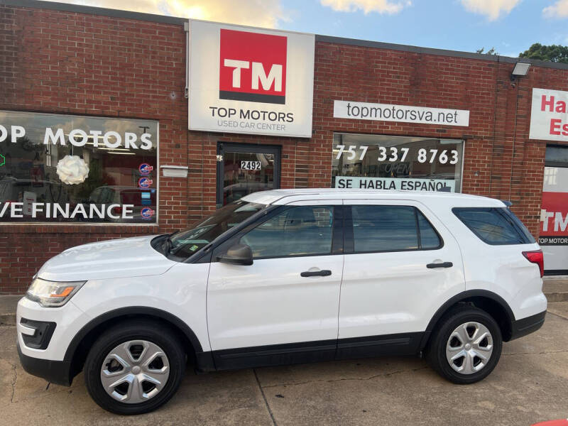 2018 Ford Explorer for sale at Top Motors LLC in Portsmouth VA