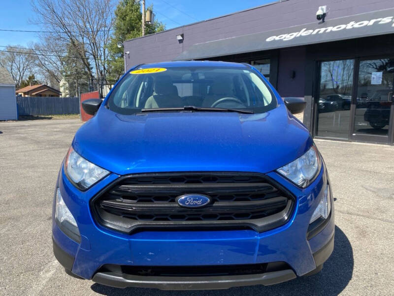 Used 2021 Ford EcoSport S with VIN MAJ3S2FE4MC407139 for sale in Hamilton, OH