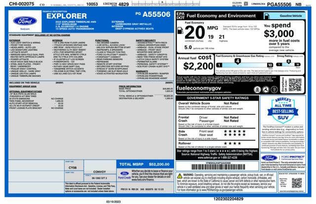 2023 Ford Explorer Timberline