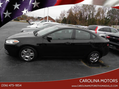 2016 Dodge Dart for sale at Carolina Motors in Thomasville NC