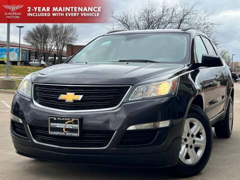2015 Chevrolet Traverse for sale at European Motors Inc in Plano TX