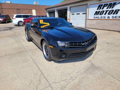 2011 Chevrolet Camaro for sale at RPM Motor Company in Waterloo IA
