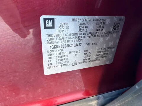 2017 GMC Acadia SLE-2