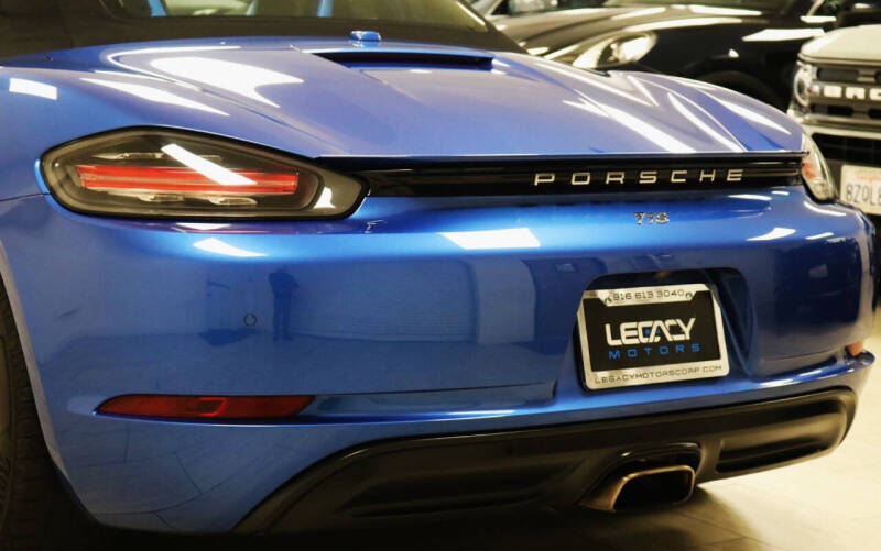 2018 Porsche 718 Boxster
