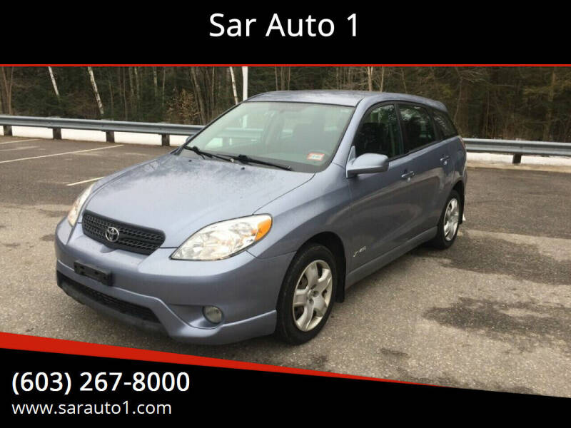 2006 Toyota Matrix for sale at Sar Auto 1 in Belmont NH