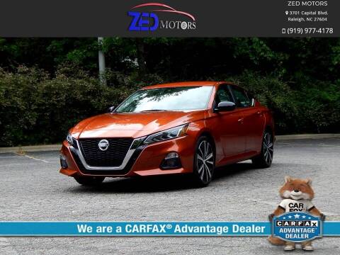 2021 Nissan Altima for sale at Zed Motors in Raleigh NC