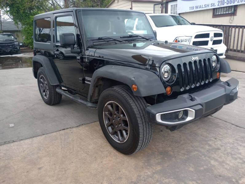 2011 Jeep Wrangler for sale at AUTOTEX FINANCIAL in San Antonio TX