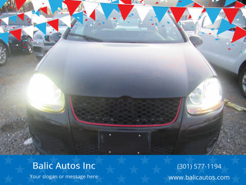 2009 Volkswagen GTI for sale at Balic Autos Inc in Lanham MD