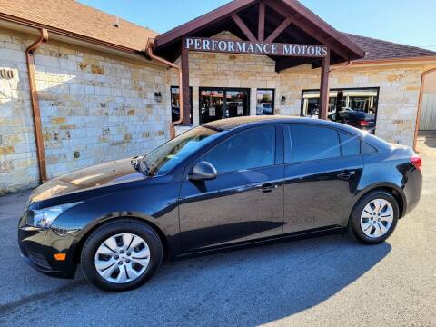 2014 Chevrolet Cruze for sale at Performance Motors Killeen Second Chance in Killeen TX