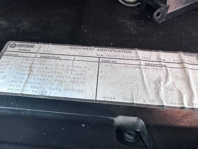 2002 Dodge Ram 2500 SLT