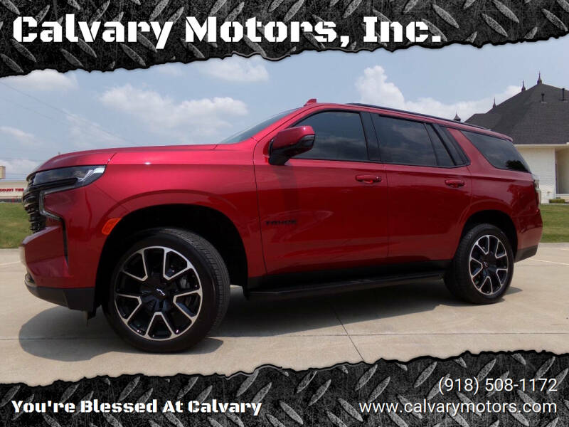 2024 Chevrolet Tahoe for sale at Calvary Motors, Inc. in Bixby OK